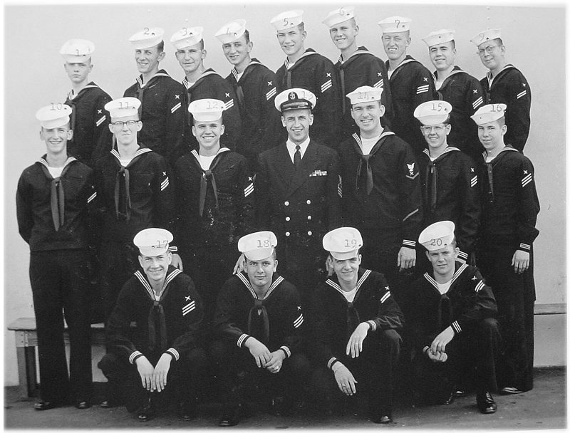 Imperial Beach (IB) Advanced Class 7C-57(R) March 1957 - Instructor CTC Kunze