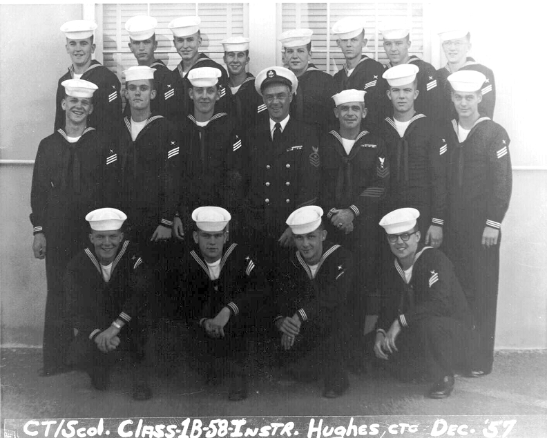 Imperial Beach CT School Class 1B-58(R) - December 1957