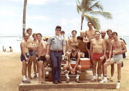NSGDet Pearl Harbor - 1980 Fun Run