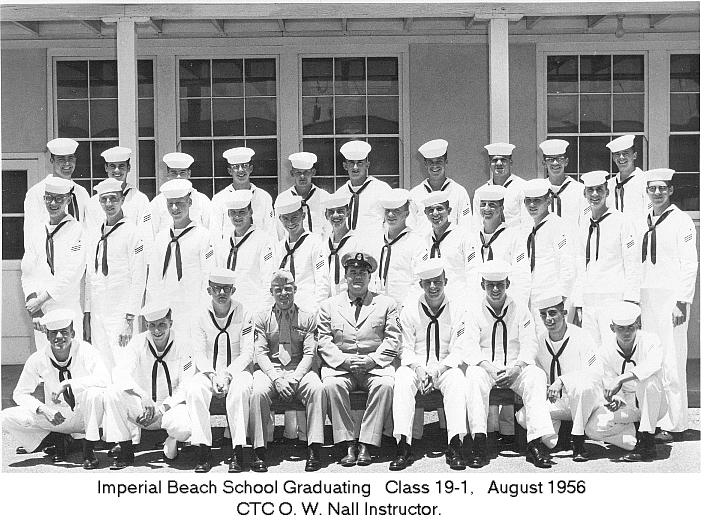 Imperial Beach CT School Advanced Class 19-1 (R) -  August 1956