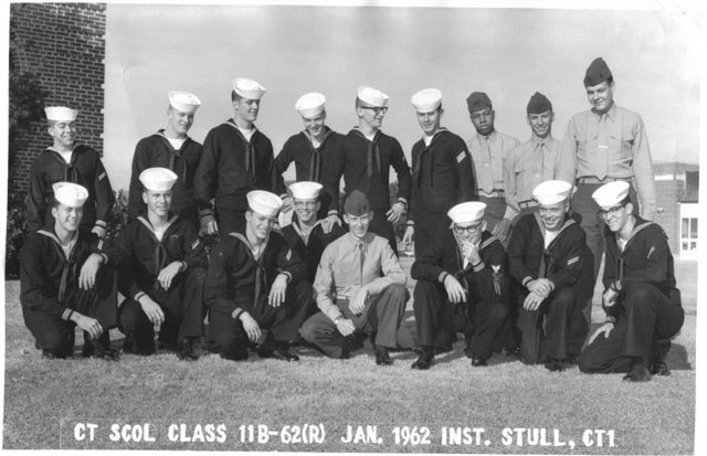 Corry Field CT School Basic Class 11B-62 (R) -  January 1962 - Instructor:  CT1 Stull