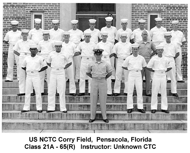 Corry Field Class 21A-65(R) June 1965 - Instructor: CTC Unknown