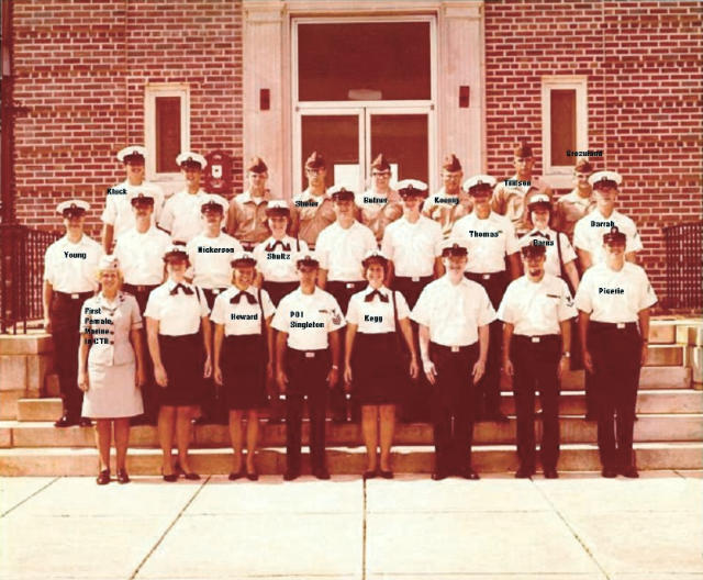 Corry Station Class ?-77(R) June 1977 - Instructor: CTR1 Singleton