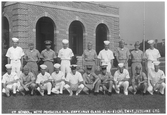 Corry Field CT School Adv. Class 21A-63(R) Sep 1963 - Instructor:  CTC Jeschke