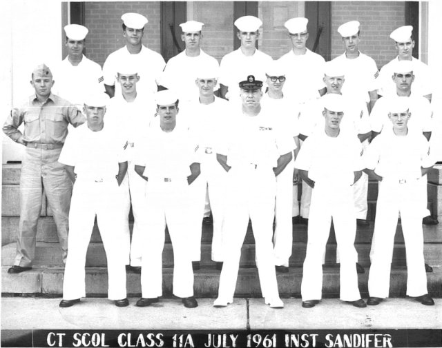 Corry Field CT School Basic Class 11A-61(R) July 1961 - Instructor:  CTC Sandifer