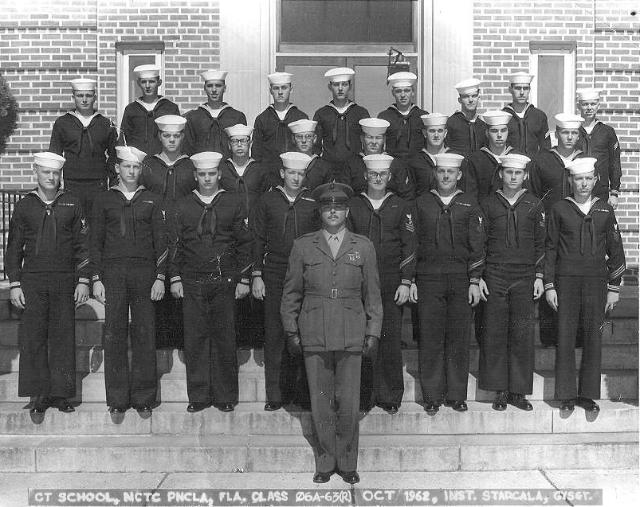 Corry Field CT School Basic Class 06A-63(R) Oct 1962 - Instructor:  GYSGT Starcala (USMC)