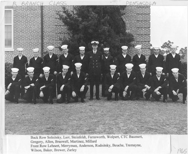 Corry Field CT School Class ?-65(R) June 1965 - Instructor:  CTC Baumert