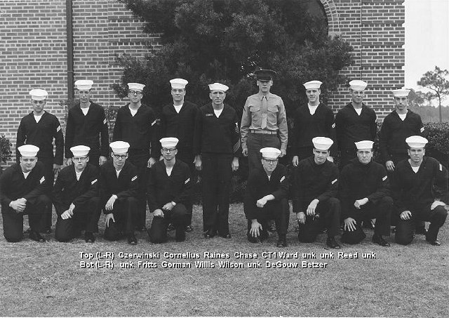 Corry Field Adv. Class ??-65(R) Jan 1965 - Instructor: CT1 Ward