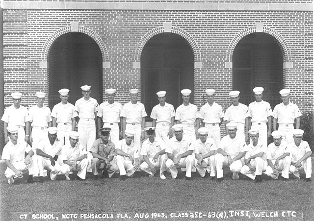 Corry Field Basic Class 25C-63(R) August 1963 - Instructor CTC Welch