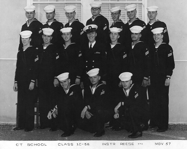 Imperial Beach (IB) Adv. Class 1C-58(R)  Nov 1957 - Instructor CTC Reese