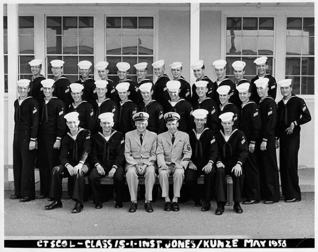 Imperial Beach (IB) Adv. Class 15-1-56(R) May 1956 - Instructors: CTC Jones/CTC Kunze