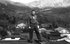 Japanese View from roof of Hotel, 1958-1959, Buddy's name unknown