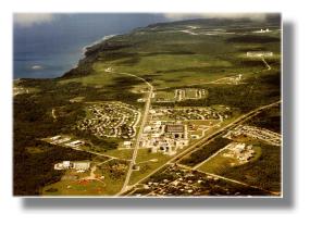 Aerial photo of Guam, showing CDAA