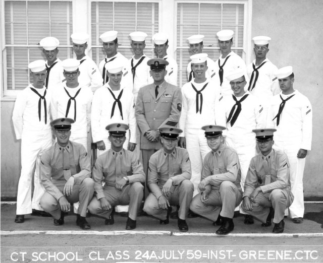 Class 24A-59(R) July 1959 - Instructor CTC Greene