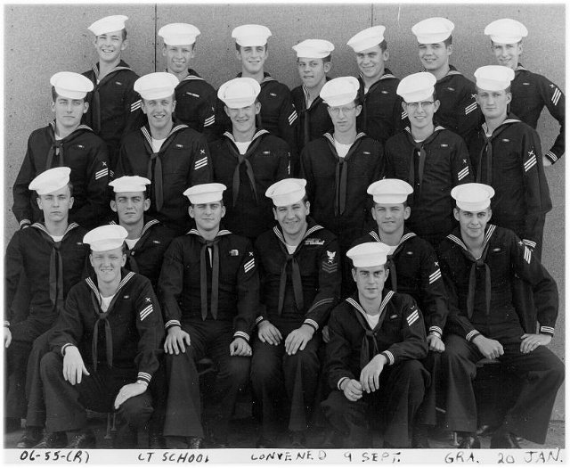 Imperial Beach (IB) Advanced Class 6-55(R) Jan 1955 - Instructor CT1 Herbert Champion