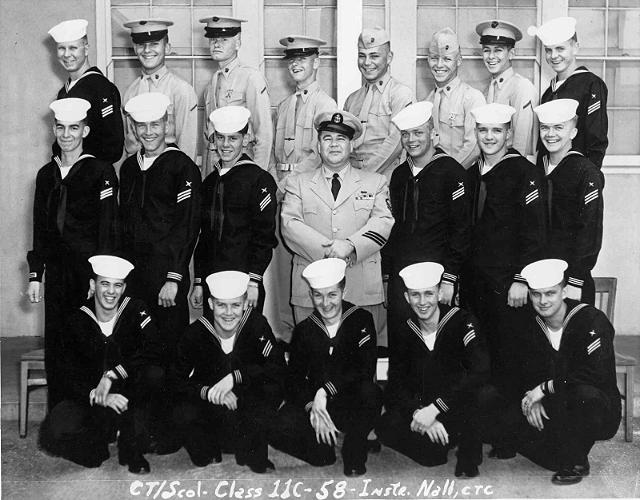 Imperial Beach (IB) Adv. Class 11C-58(R) May 1958 - Instructor: CTC Nall