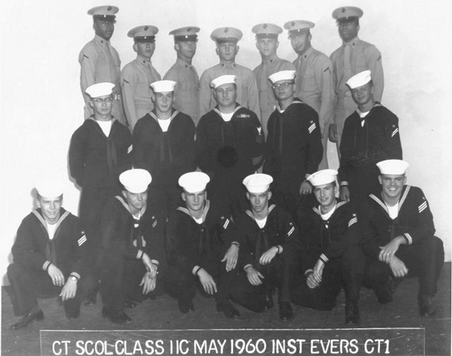 Imperial Beach (IB) Adv. Class 11C-60(R) May 1960 - Instructor: CT1 Evers