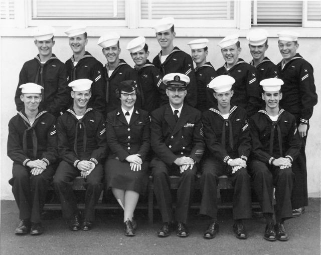 Imperial Beach (IB) Basic Class ?-55(R) Dec 1954 - Instructor: CTC French