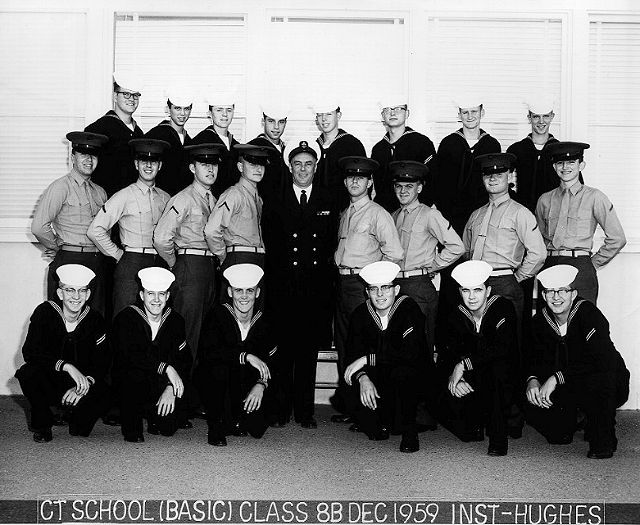 Imperial Beach (IB) Basic Class 8B-60(R) Dec 1959 - Instructor: CTC Hughes