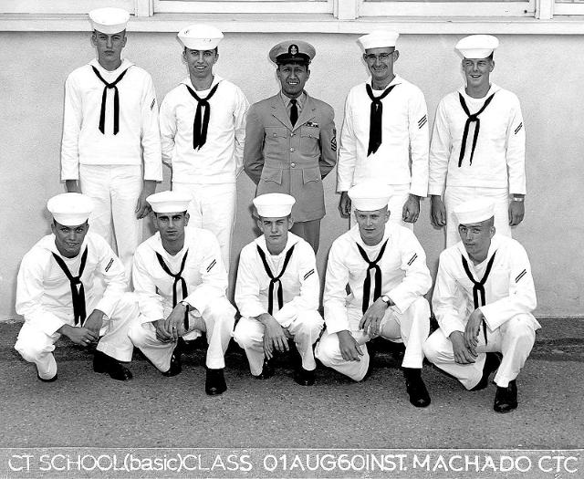 Imperial Beach (IB) Basic Class 01-61(R) Aug 1960 - Instructor CTC Machado