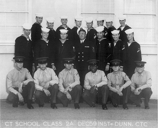 Imperial Beach (IB) Adv. Class 2A-60(R) Dec 1959 - Instructor: CTC Dunn