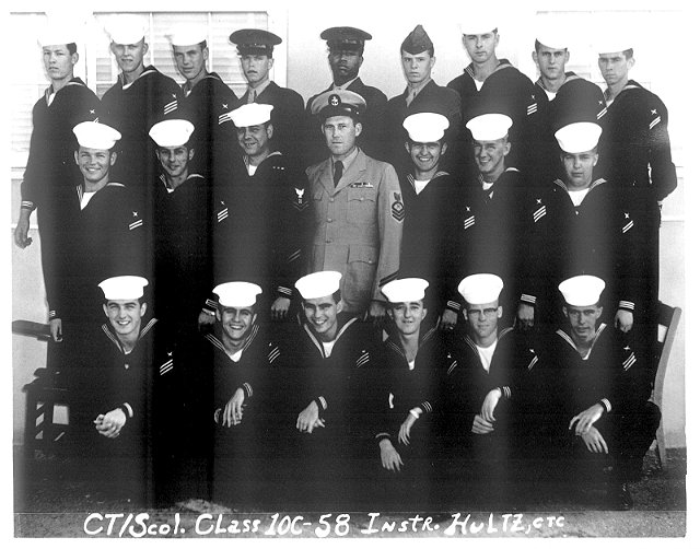 Imperial Beach (IB) Adv. Class 10C-58(R) Apr 1958 - Instructor CTC Hultz