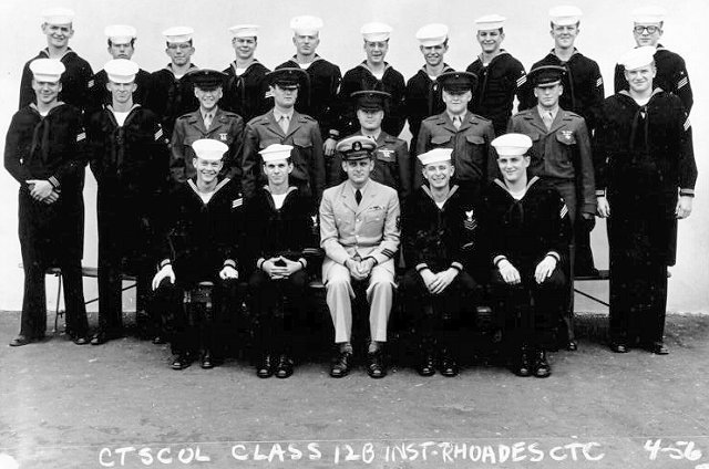 Imperial Beach (IB) Adv. Class 12B-56(R) April 1956 - Instructor CTC Rhoades