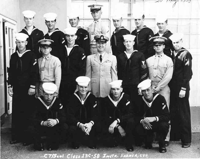 Imperial Beach (IB) Advanced Class 13C-58(R) May 1958 - Instructor CTC Farmer