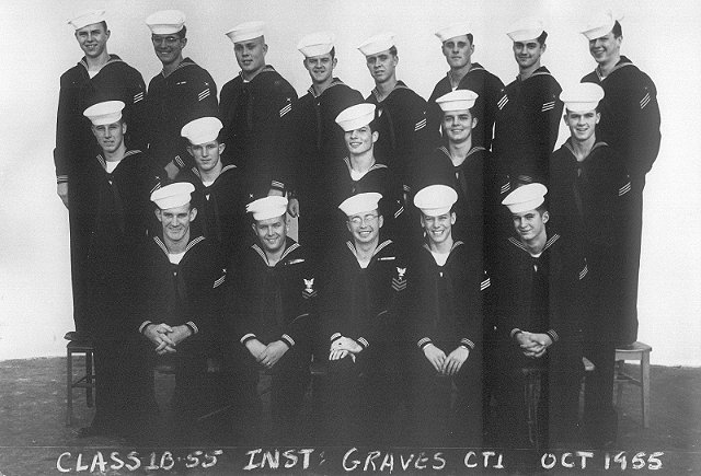 Imperial Beach (IB) Advanced Class 1B-55(R) Oct 1955 - Instructor CT1 Graves