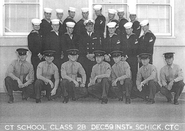 Imperial Beach (IB) Adv. Class 2B-60(R) Dec 1959 - Instructor CTC Schick