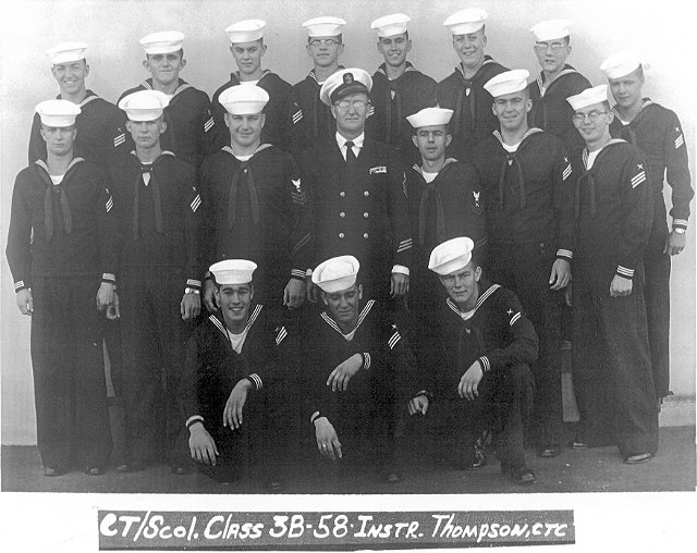Imperial Beach (IB) Advanced Class 3B-58(R) Dec 1957 - Instructor CTC Thompson