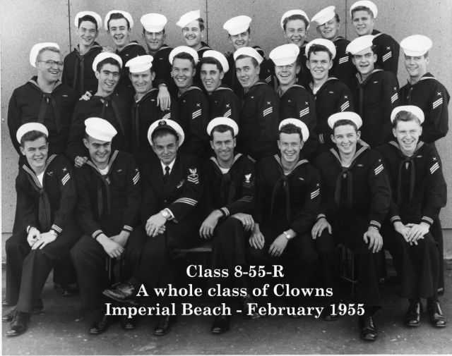 Imperial Beach CT School Advanced Class 8-55(R) Feb 1955 - Instructor: CTC B.F. Summerlin