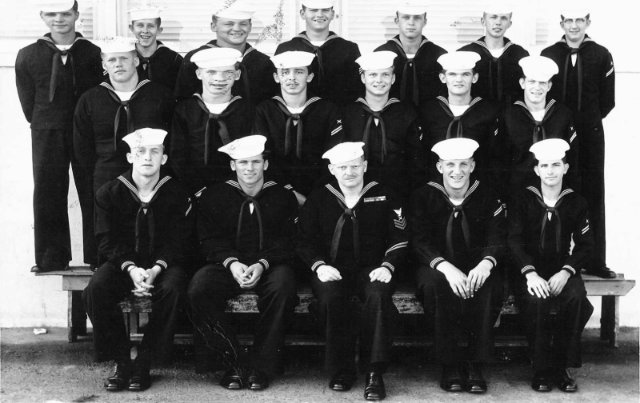 Imperial Beach (IB) Basic Class 3B-56(R) September 1955 - Instructor CT1 Tate