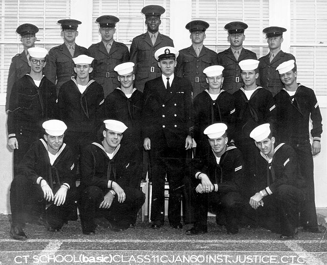 Imperial Beach (IB) Basic Class 11C-60(R) January 1960 - Instructor CTC Justice