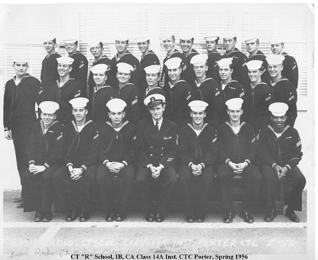 Imperial Beach (IB) Basic Class 14A-56(R) Feb 1956 - Instructor CTC Porter