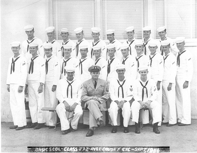 Imperial Beach (IB) Basic Class 27-2-56(R) Sep 1956 - Instructor CTC Causey