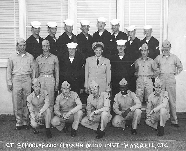 Imperial Beach CT School Basic Class 4A-60(R) Oct 1959 - Instructor CTC Harrell