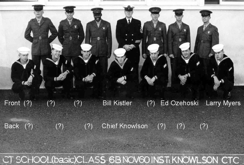 Imperial Beach (IB) Basic Class 6B-61(R) Nov 1960 - Instructor CTC Knowlson