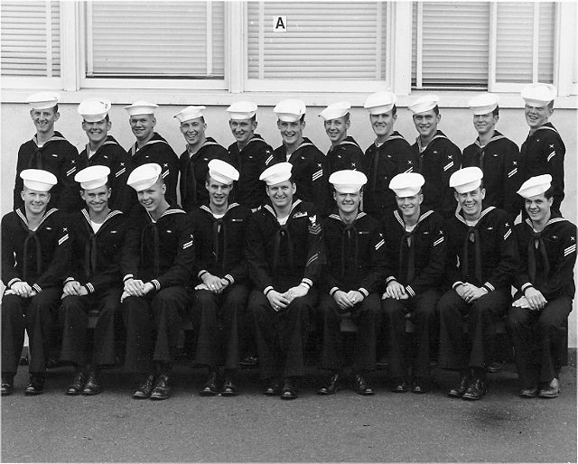 Imperial Beach (IB) Basic Class ?-55(R) December 1954 - Instructor CT1 J.E. Montgomery