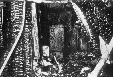Image from Jay Browne .. Interior fire damage