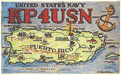 KP4USN ... Sabana Seca, Puerto Rico .. circa 1975