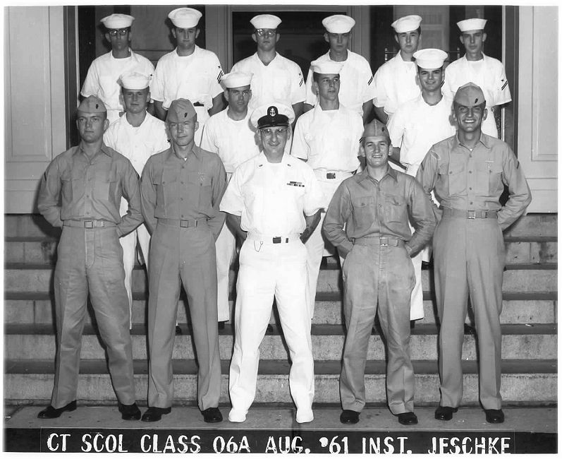 Corry CT School Advanced Class 06A (R) August 1961 - Instructor CTC Jeschke