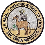 Morocco Patch Naval Communications Station Sidi Yahia