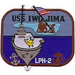 USS Iwo Jima LPH-2 -- Courtesy of Carlton Cox