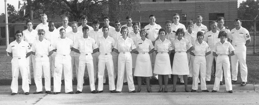 Corry Station Wideband Ops classes of 29 July 1983 - Instructor Unknown