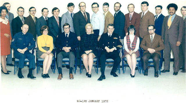 Cryptologic Course for Service Supervisors Class January 1972