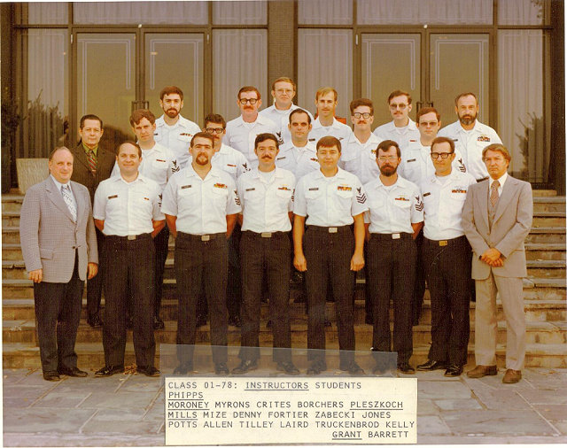 Fort Meade NTTCD School RU-435 Class 01-78