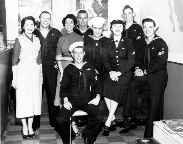 Imperial Beach (IB) CTO Class 4-55(O) 25 Jan 1955 - Instructor CT1 Beck