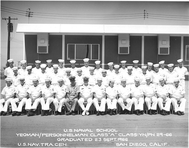 USNTC San Diego YN/PN (CTA) Class 29-66 Sep 1966