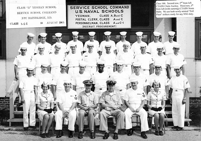 Bainbridge, MD YN (CTA) A-School Class 1-66 - August 1965